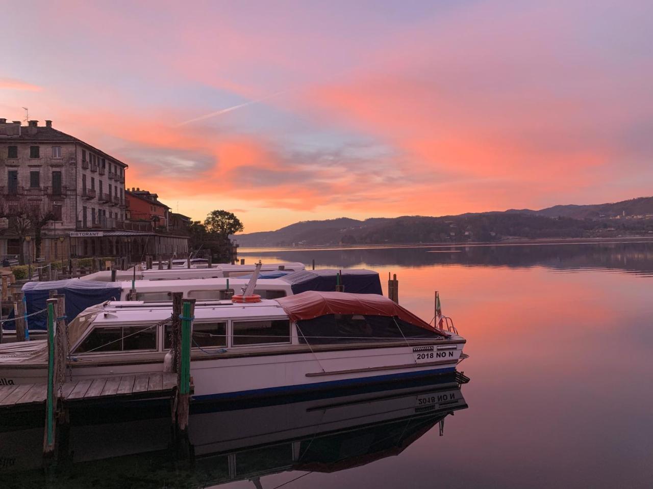 -Ortaflats- Appartamenti Imbarcadero & Palazzotto Orta San Giulio Eksteriør bilde